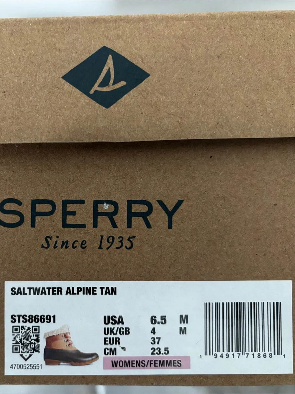 Sperry women’s duck